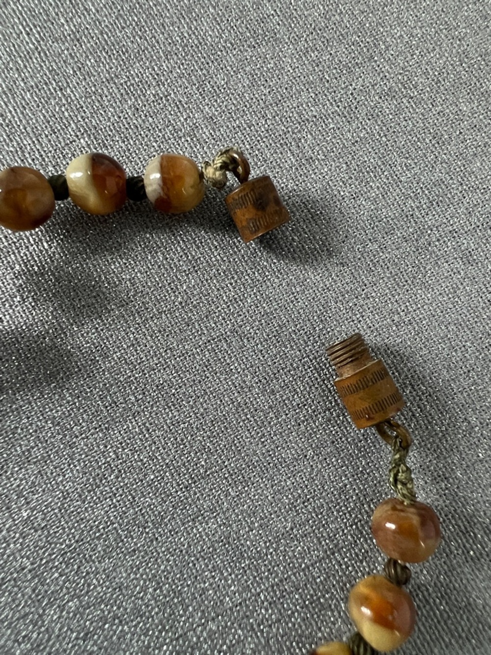 Brown Agate Bead 8.5” Necklace - Women Jewelry - Picture 10 of 12